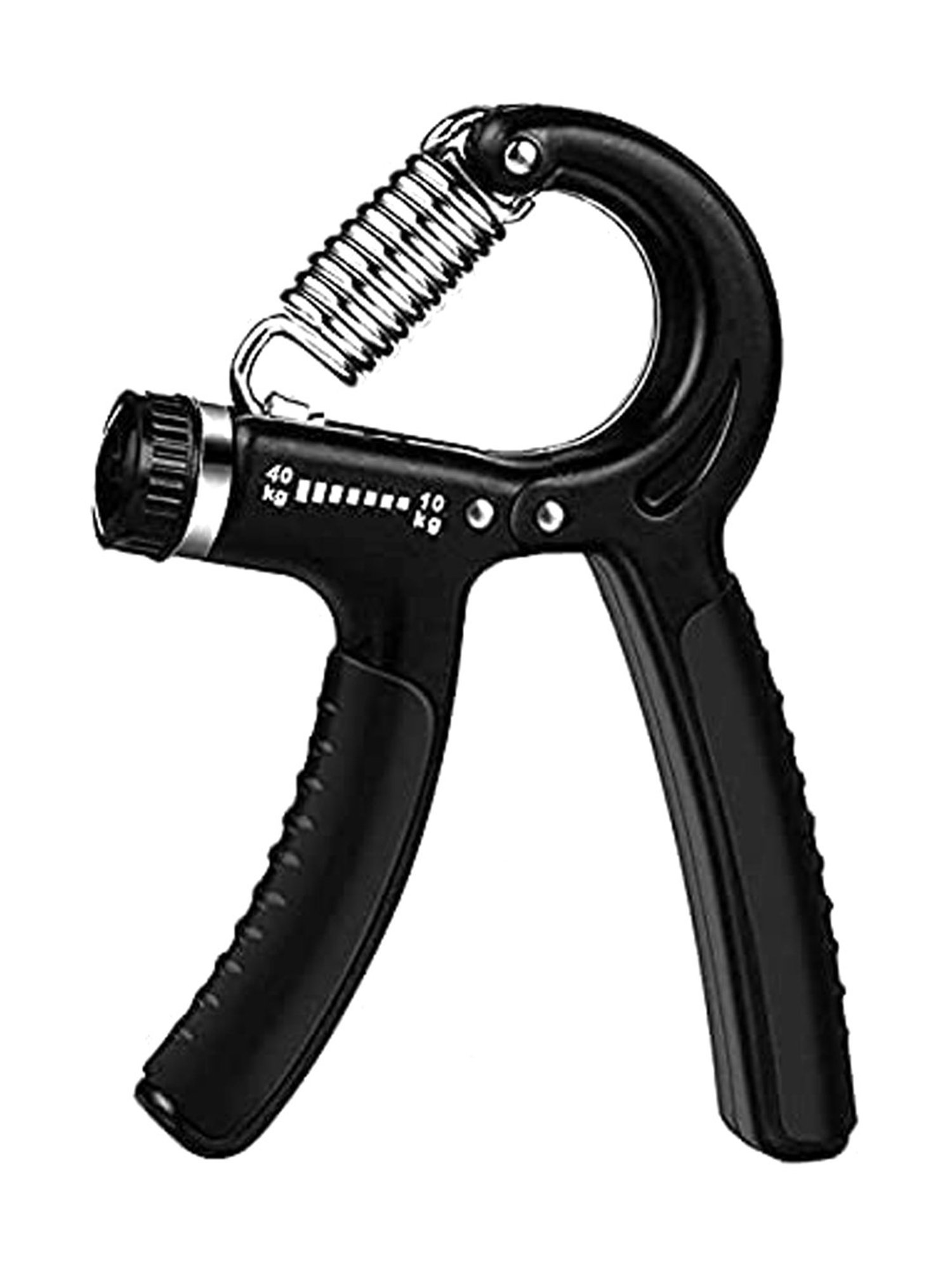 Generic R Shape Hand Exerciser Grip Strengthener, Adjustable 10Kg to 40Kg (Multicolor)