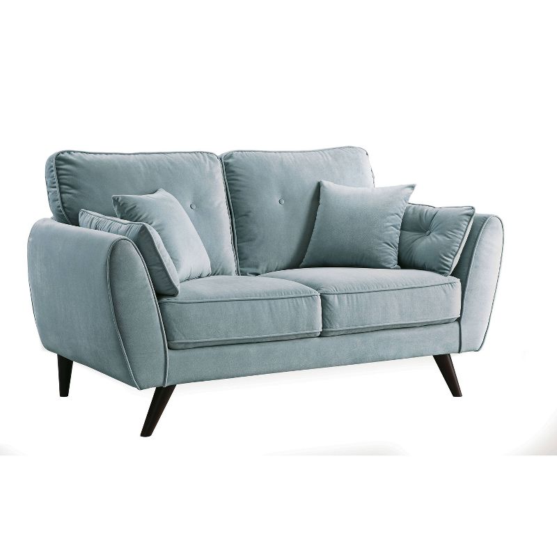 Ali Upholstered Loveseat Dark Shadow Blue - HOMES: Inside + Out