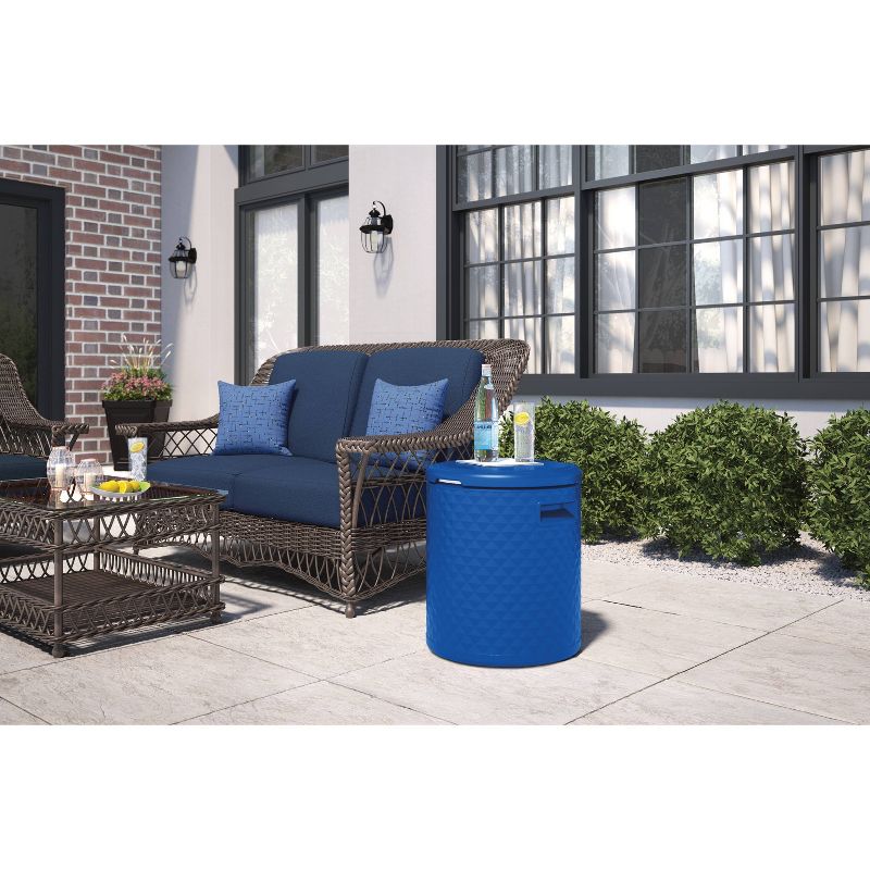 Slat Top Serving Cart - Gray - Apollo Outdoor