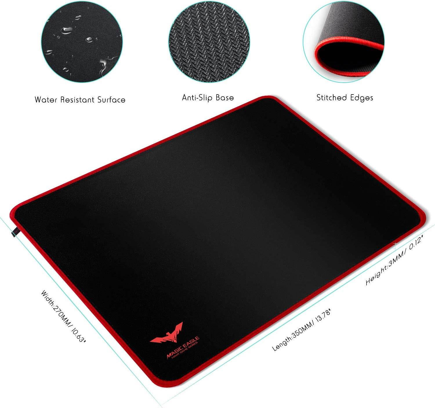 HAVIT Gaming Keyboard Mouse Headset & Mouse Pad Kit, Rainbow LED Backlit Wired, Over Ear Headphone with Mic for PC, Computer, Xbox ONE & PS4, Tablet, Mobile Phones