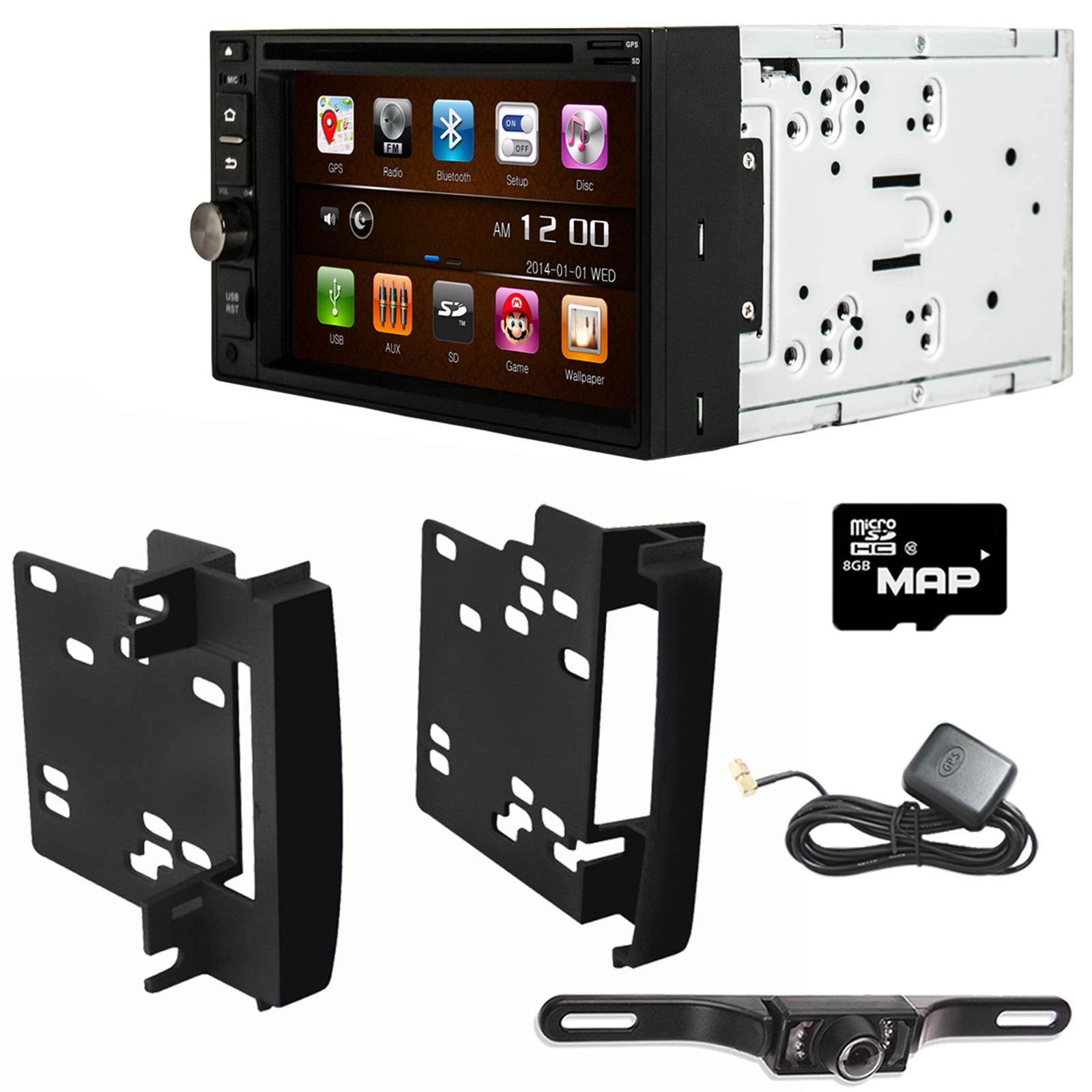 Otto Navi S-Series DVD GPS Navigation Multimedia Radio and Dash Kit for Chrysler Multi-kit 2007 and up with back up camera and extra