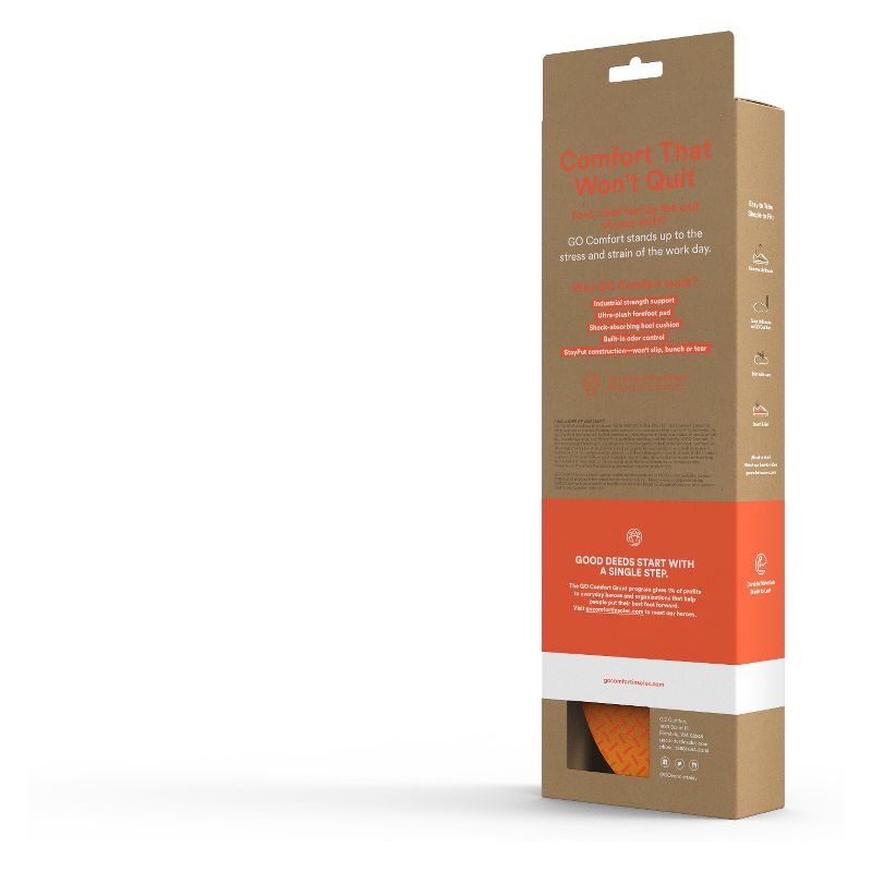 GO Comfort Work Insoles - Medium