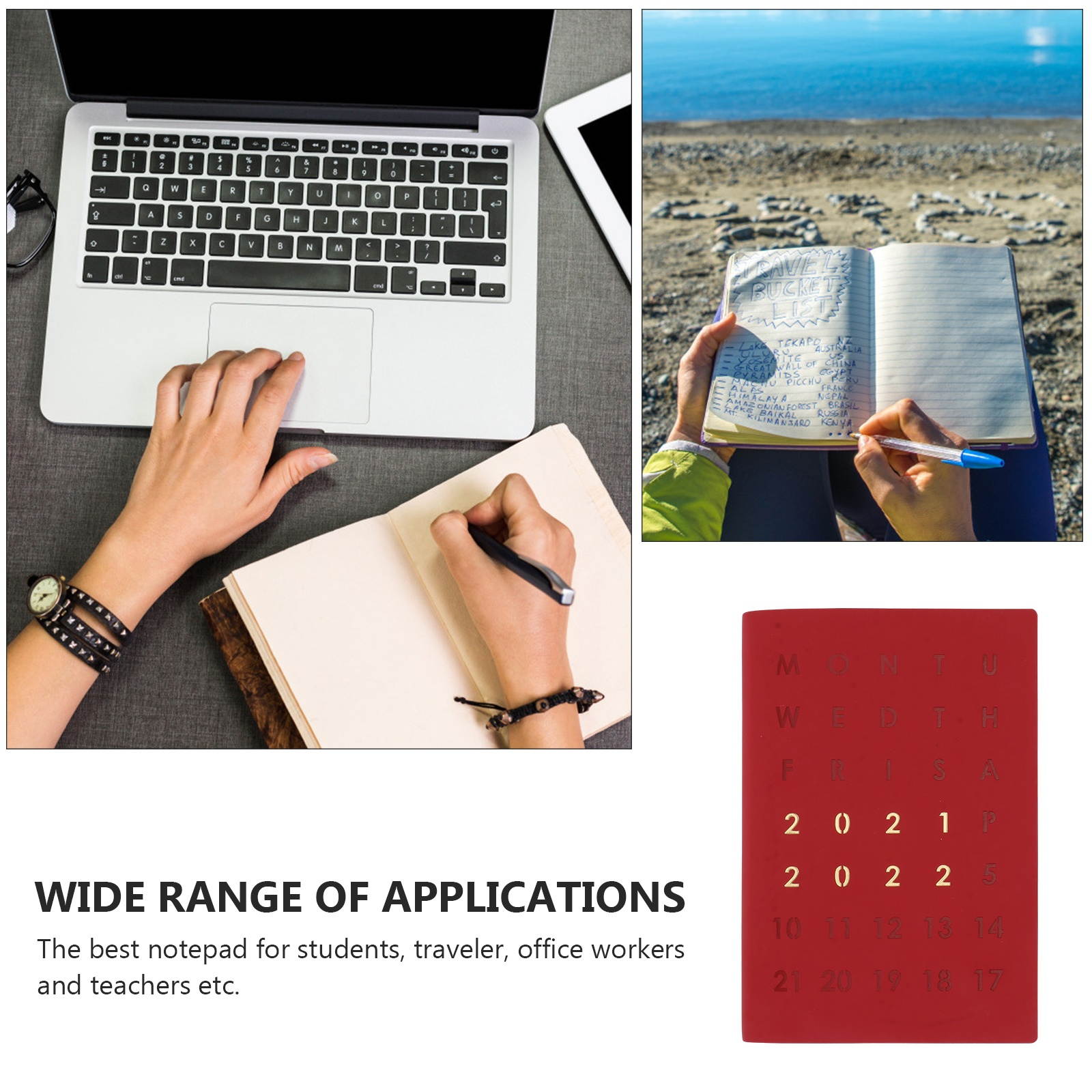 1Pc A5 Agenda Notepad Planning Notepad Creative Schedule Writing Notebook