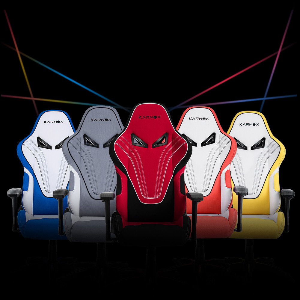 KARNOX Hero BA New Racing Style Gaming Office Chair with Adjustable Height and Armrests 155&deg; Reclining with Headrest and Lumbar Support (Black)