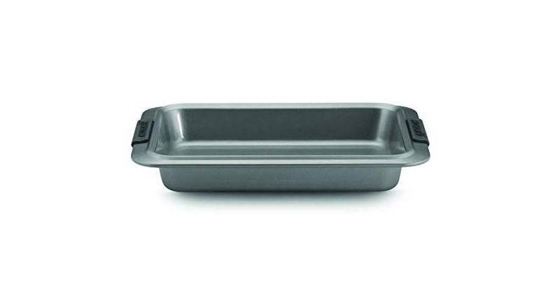 Anolon 54706  Advanced Nonstick Baking Pan / Nonstick Cake Pan, Rectangle  - 9 Inch x 13 Inch, Gray.