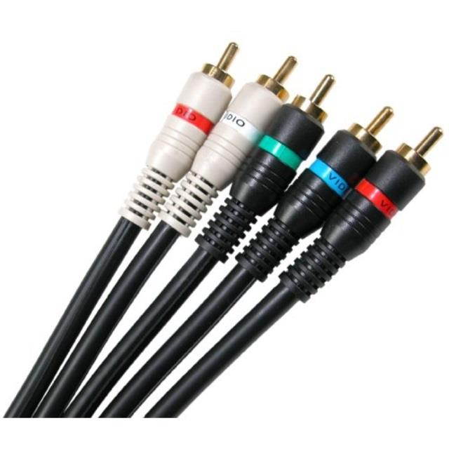 mediabridge  rca component video cable with audio  6ft