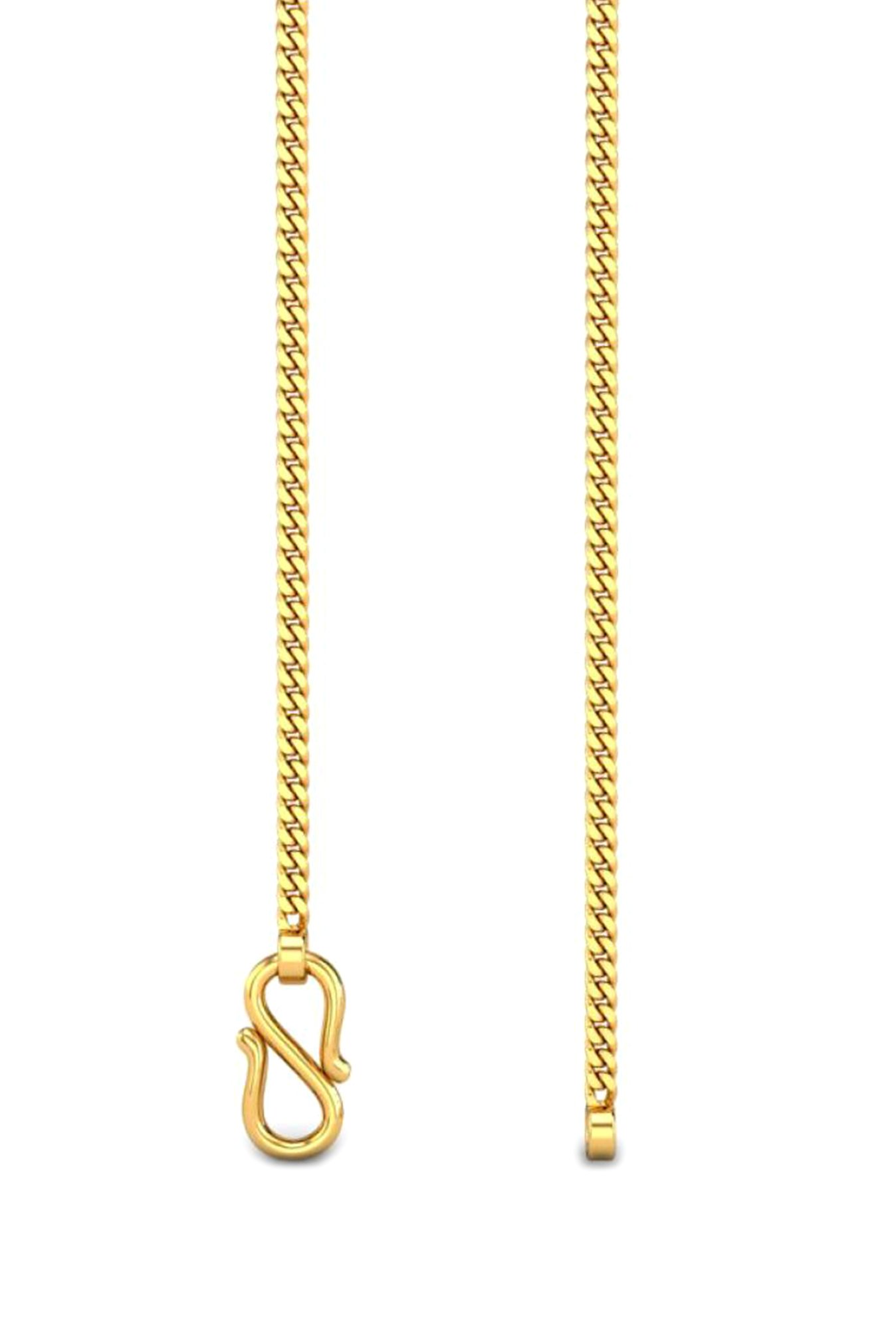 Candere by Kalyan Jewellers 22k Yellow Gold Chain