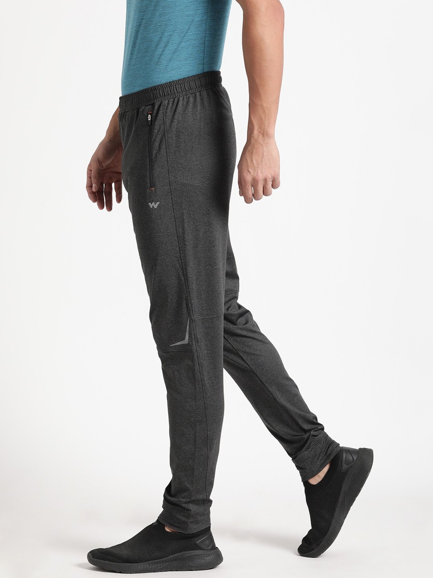 Wildcraft Grey Regular Fit Trackpants