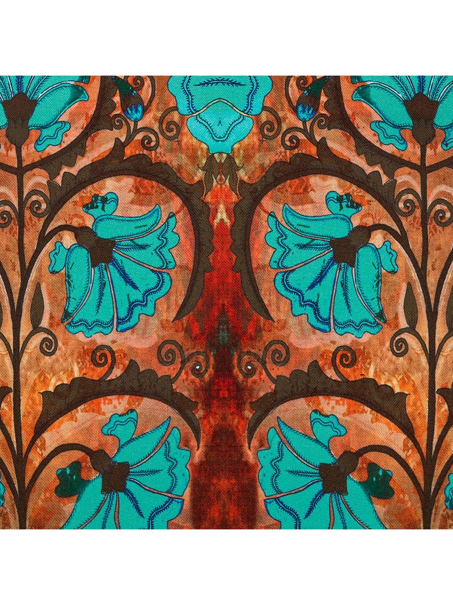 SEJ by Nisha Gupta Brown Cushion Covers - Set of 1