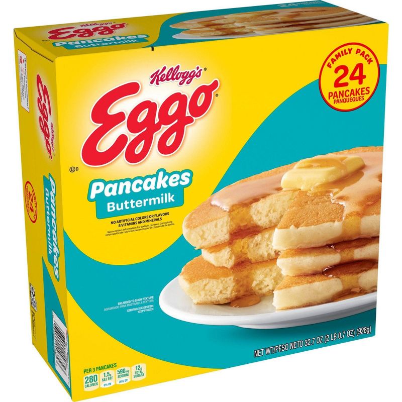 Eggo Frozen Buttermilk Pancakes - 32.7oz/24ct