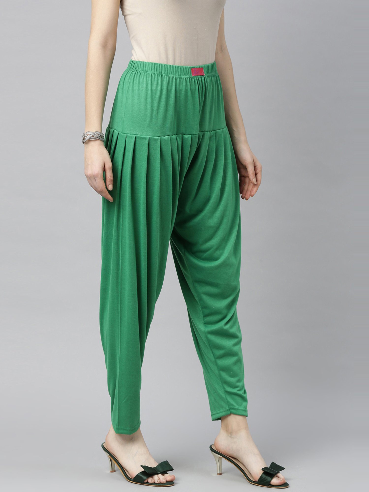 JCSS Green Patiala Pants
