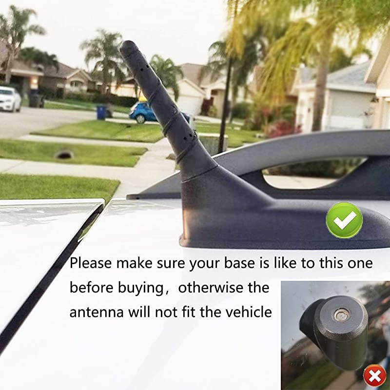 Antenna Compatible with 2011 2012 2013 2014 2015 2016 2017 2018 2019 Jeep Grand Cherokee Compass Renegade 2011 to 2019 Dodge Journey 3.2 inch