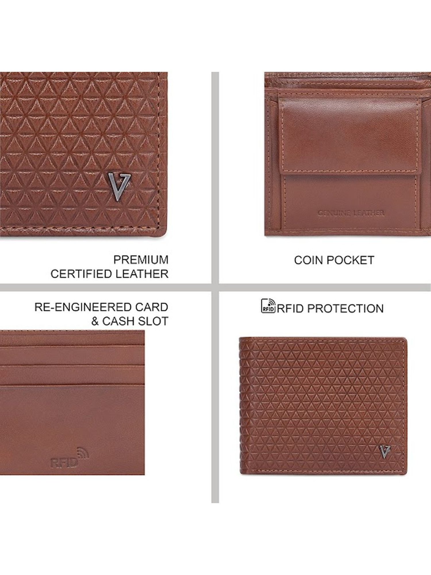 Deuter Black Casual Rfid Wallet