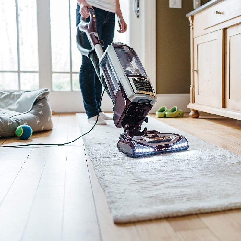 Shark Rotator Powered Lift-Away TruePet Upright Corded Bagless Vacuum for Carpet and Hard Floor with Hand Vacuum and Anti-Allergy Seal (NV752) - Bordeaux
