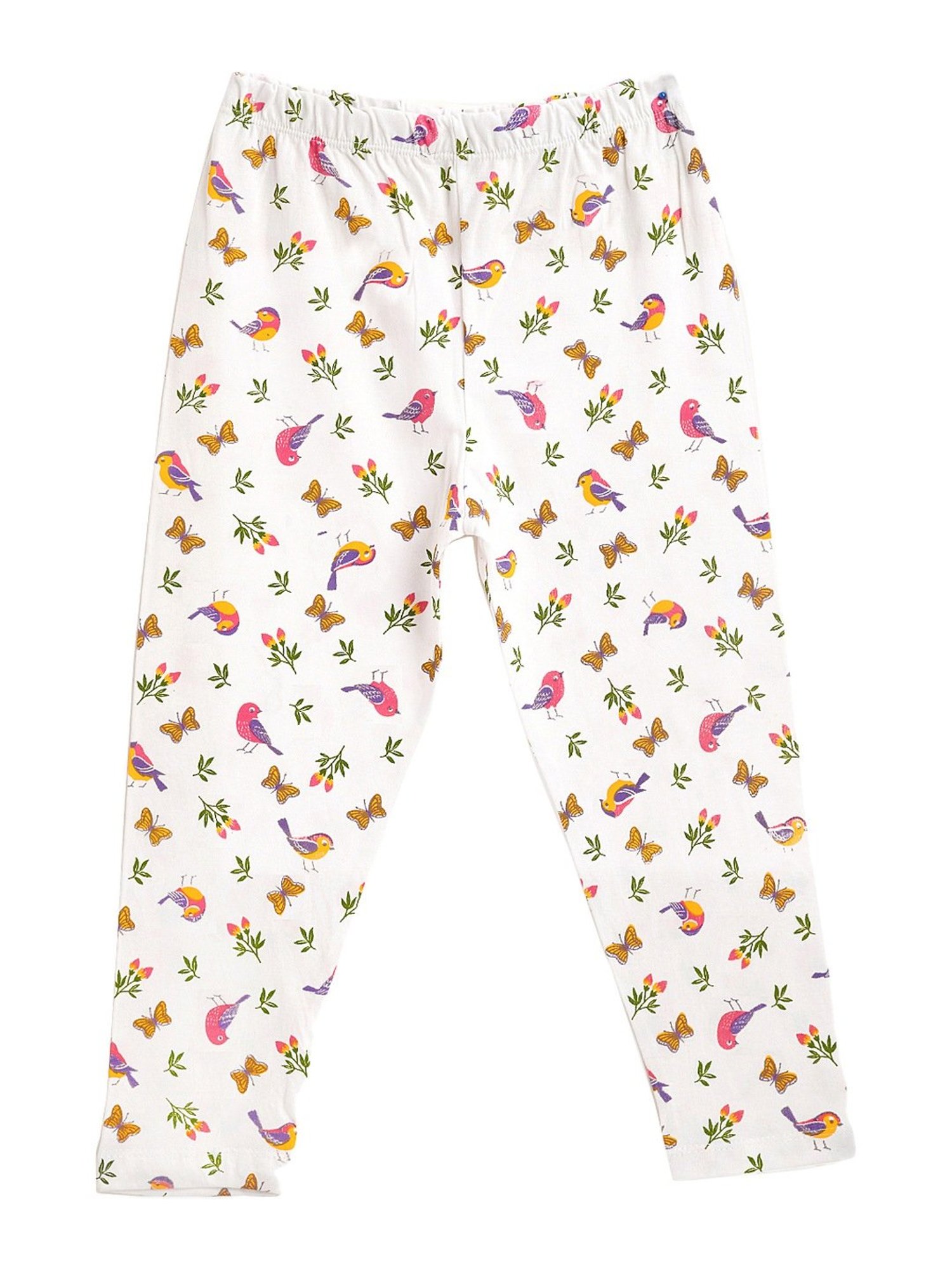 Kids Craft Yellow Cotton Printed T-Shirt & Pants