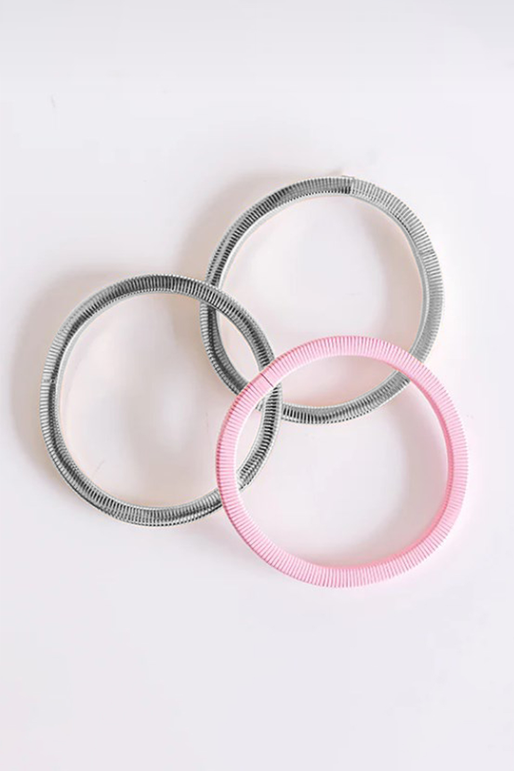 Fiery Red Beaded XOXO Heart Valentine Bracelet Set