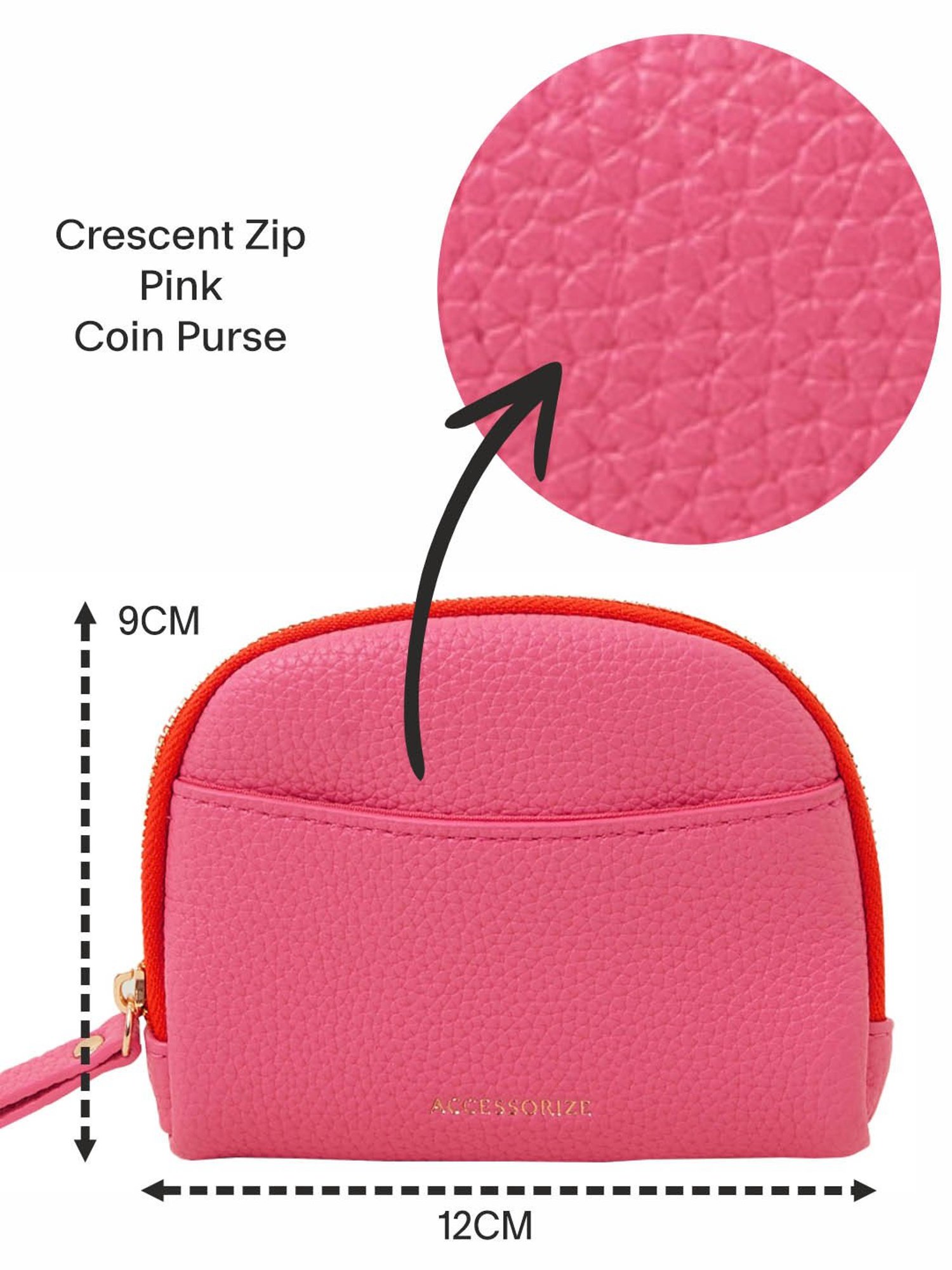 Accessorize London Pink Solid Pouch