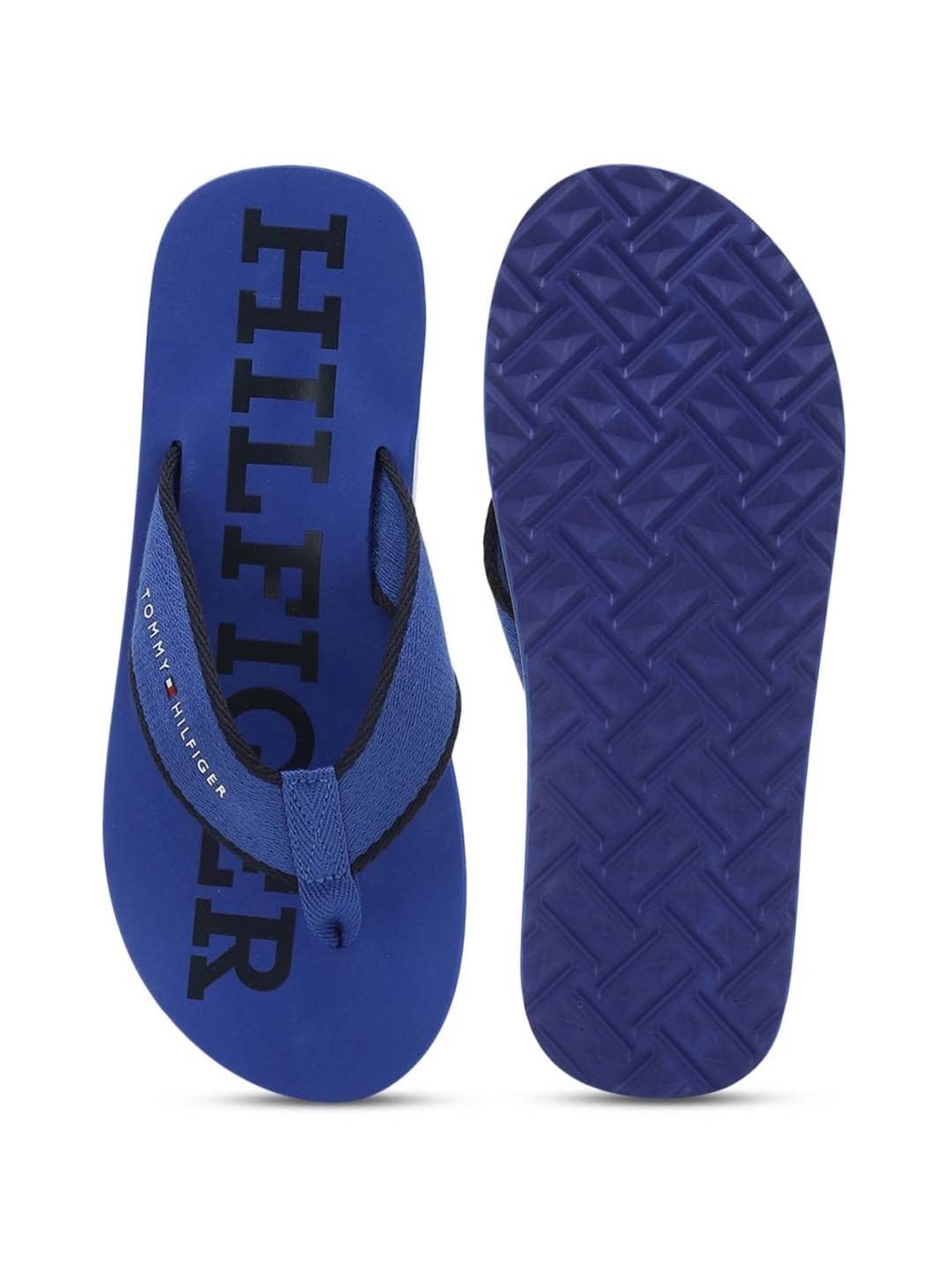 Tommy Hilfiger Men's Ultra Blue Flip Flops