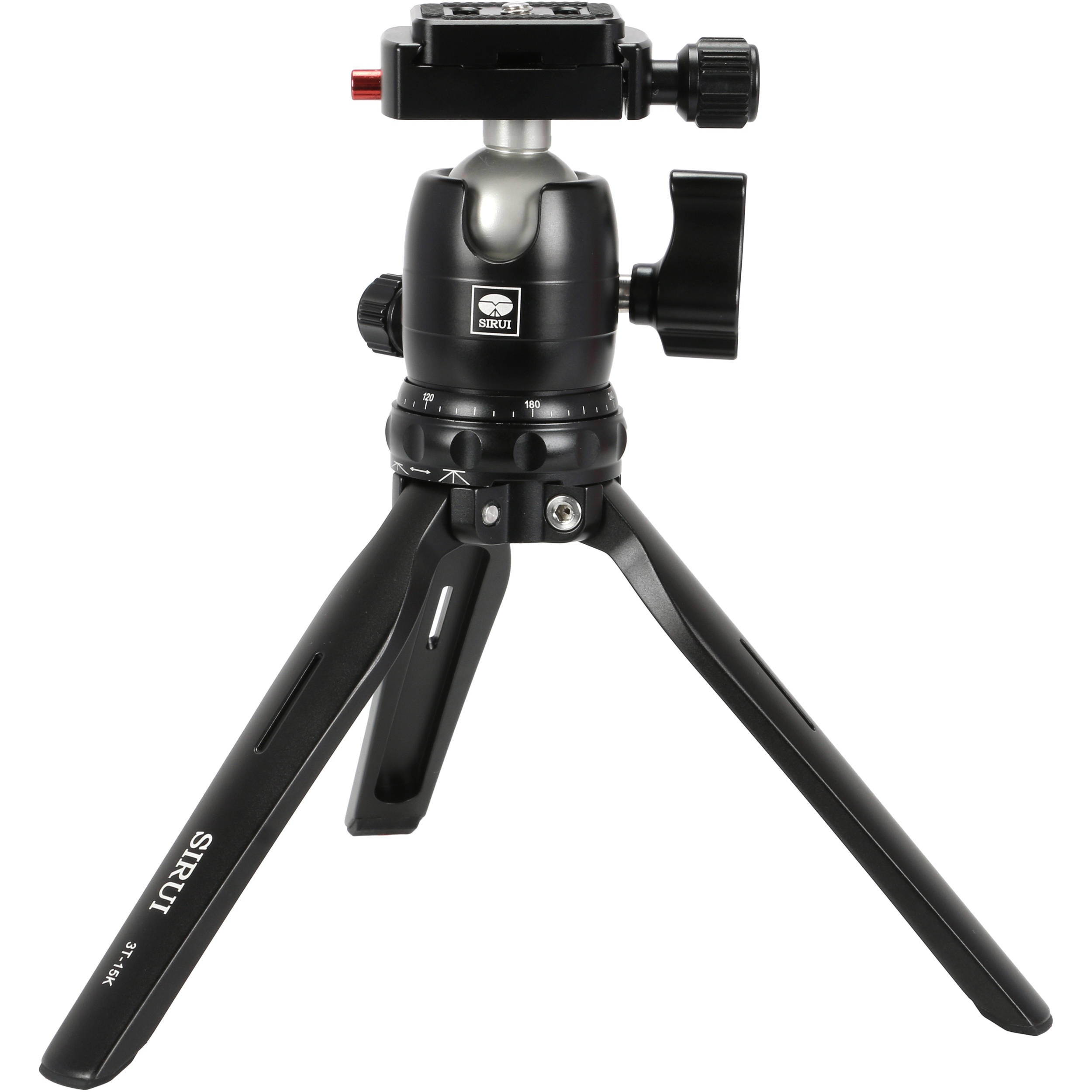 Sirui 3T-15 3T15K Tabletop Tripod with B-00 Ball Head (Black)