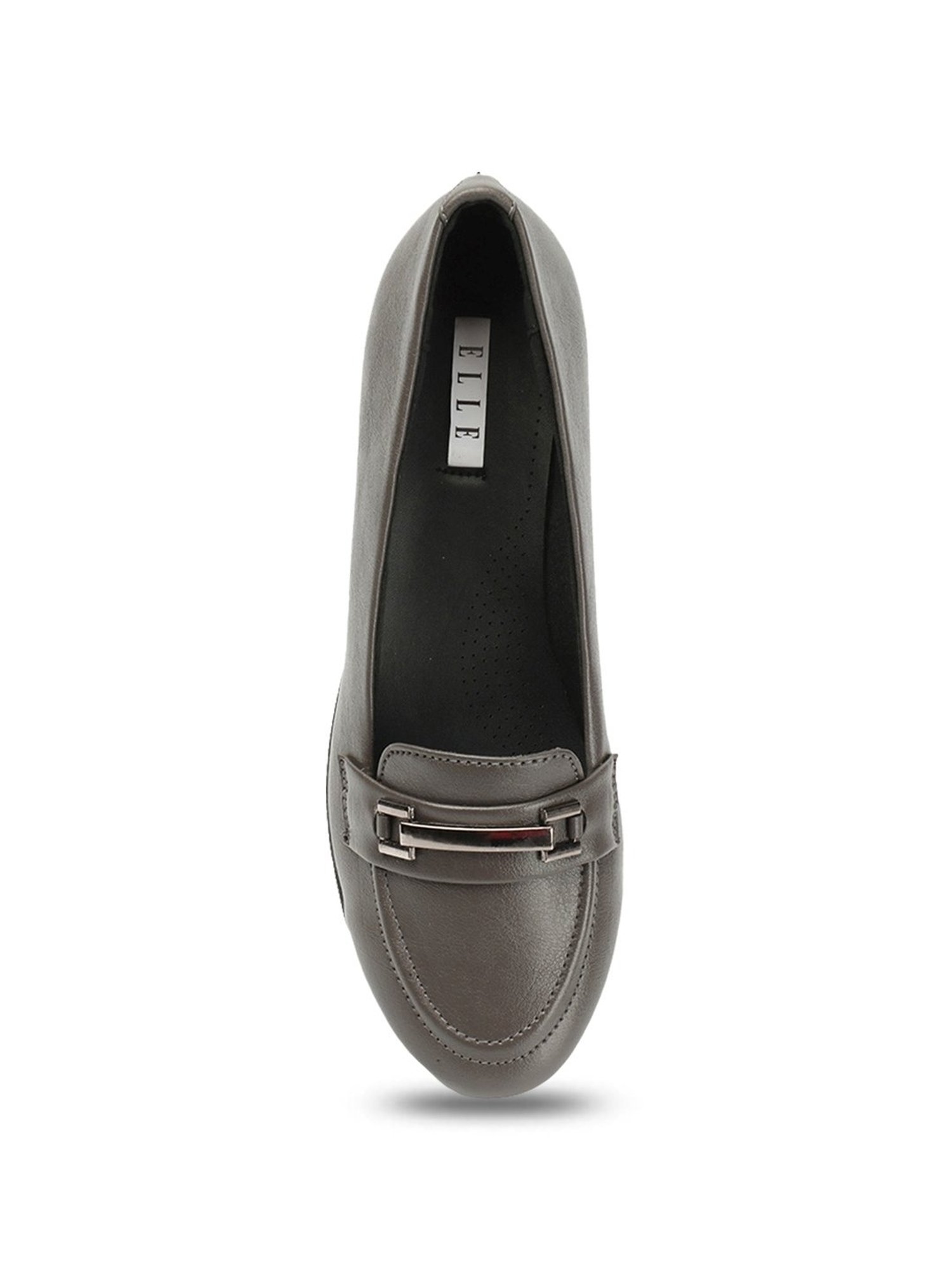 Elle Women's Grey Casual Loafers