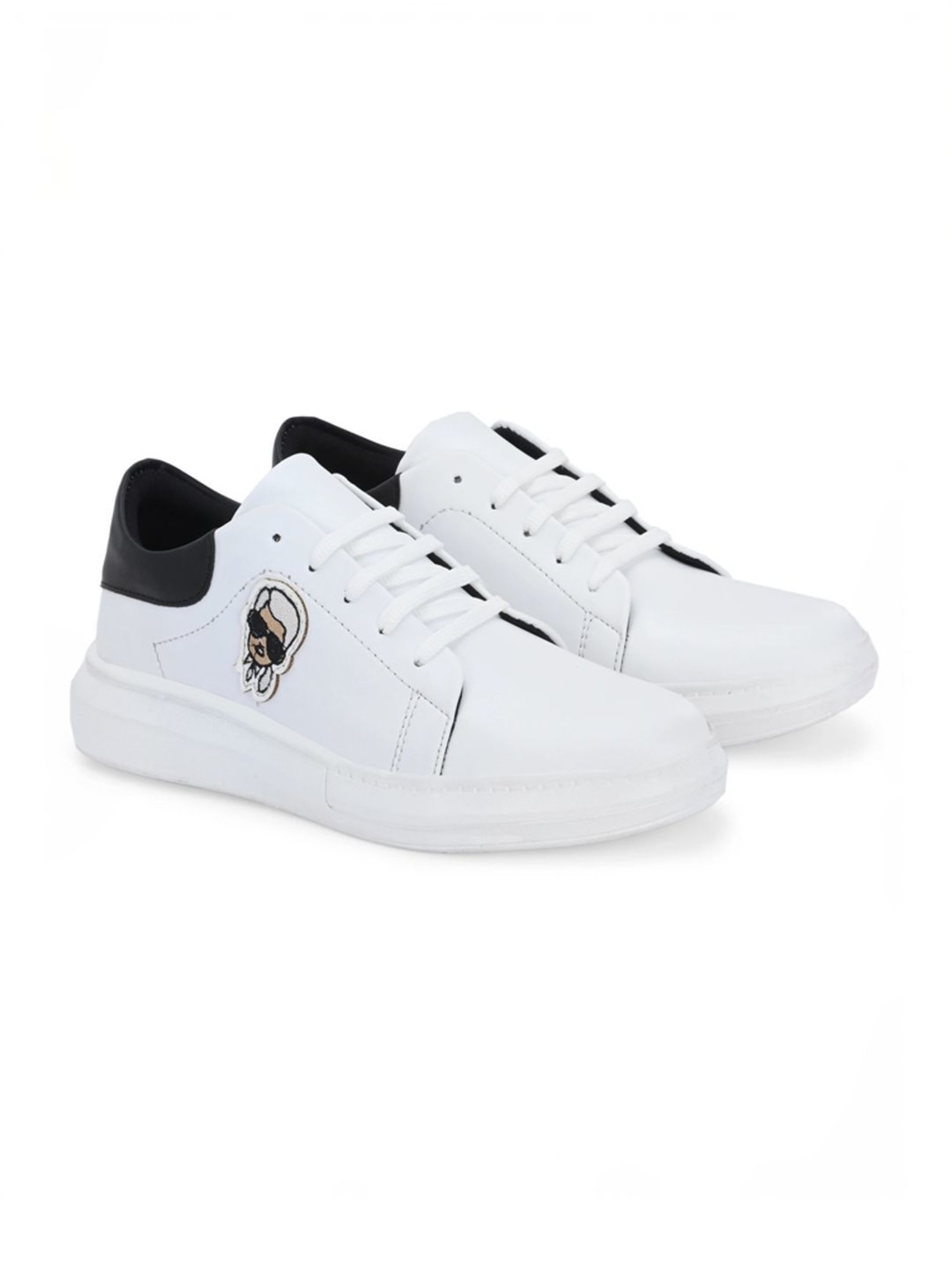Giorgio Men's White Casual Sneakers