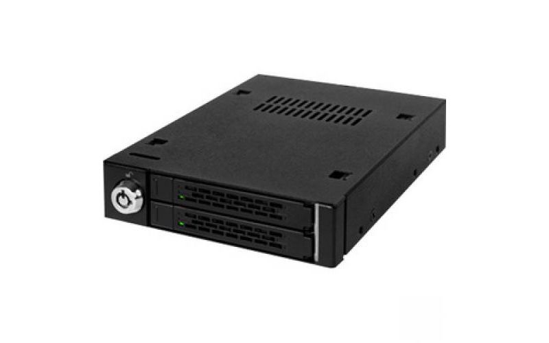 Icy Dock MB992SK-B Drive Bay Adapter Internal - Matte Black - 2 x 2.5" Bay