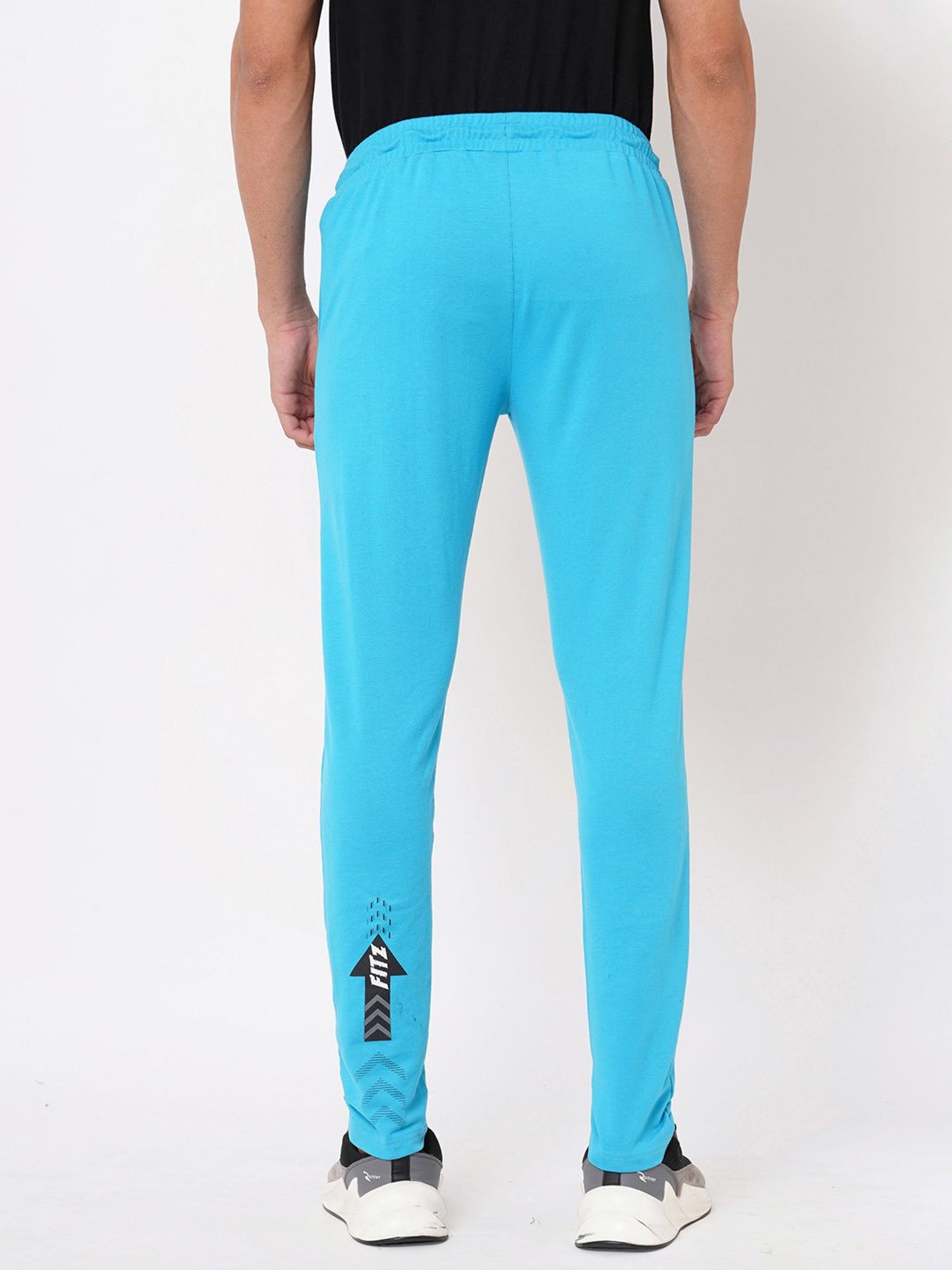 Fitz Blue Slim Fit Trackpants