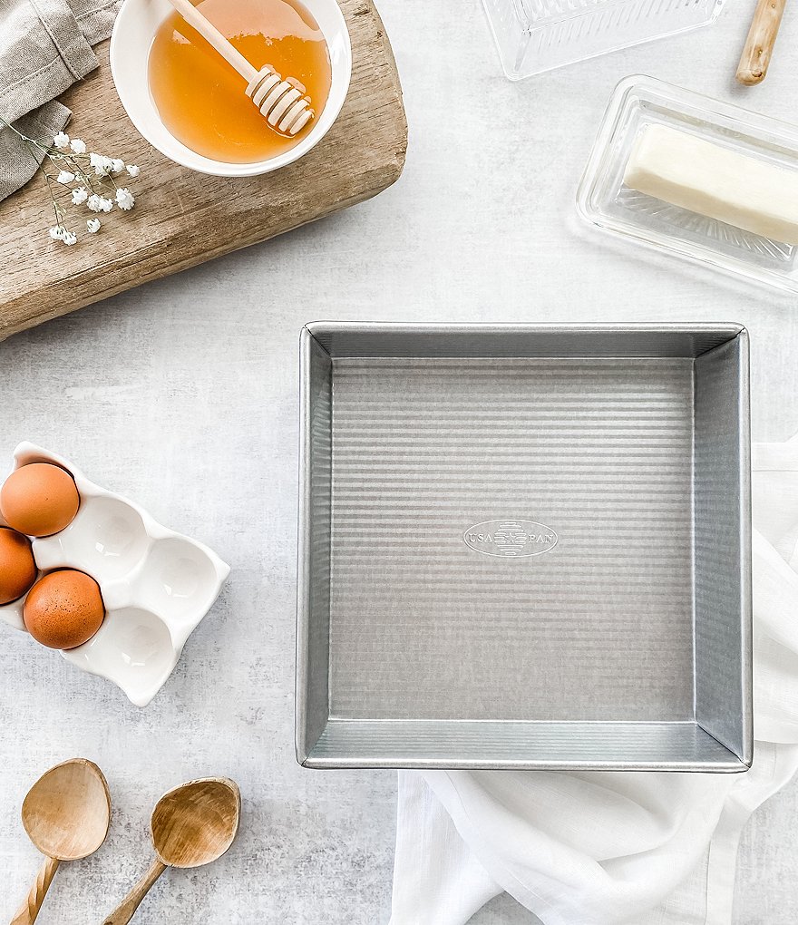 Usa Pan Heavy Duty 8#double; Square Cake Pan