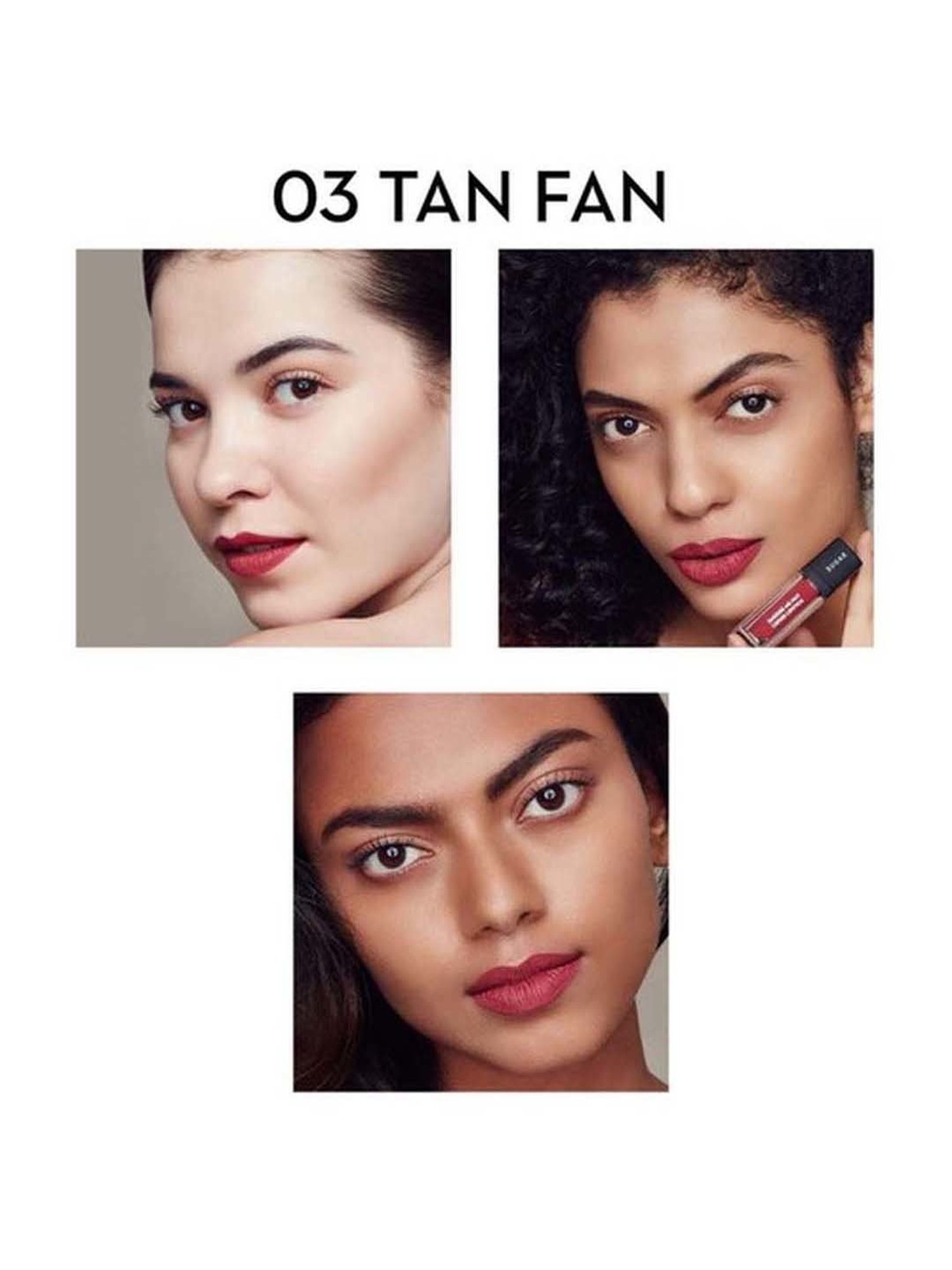 Sugar Cosmetics Smudge Me Not Liquid Mini Lipstick 03 Tan Fan - 1.1 gm