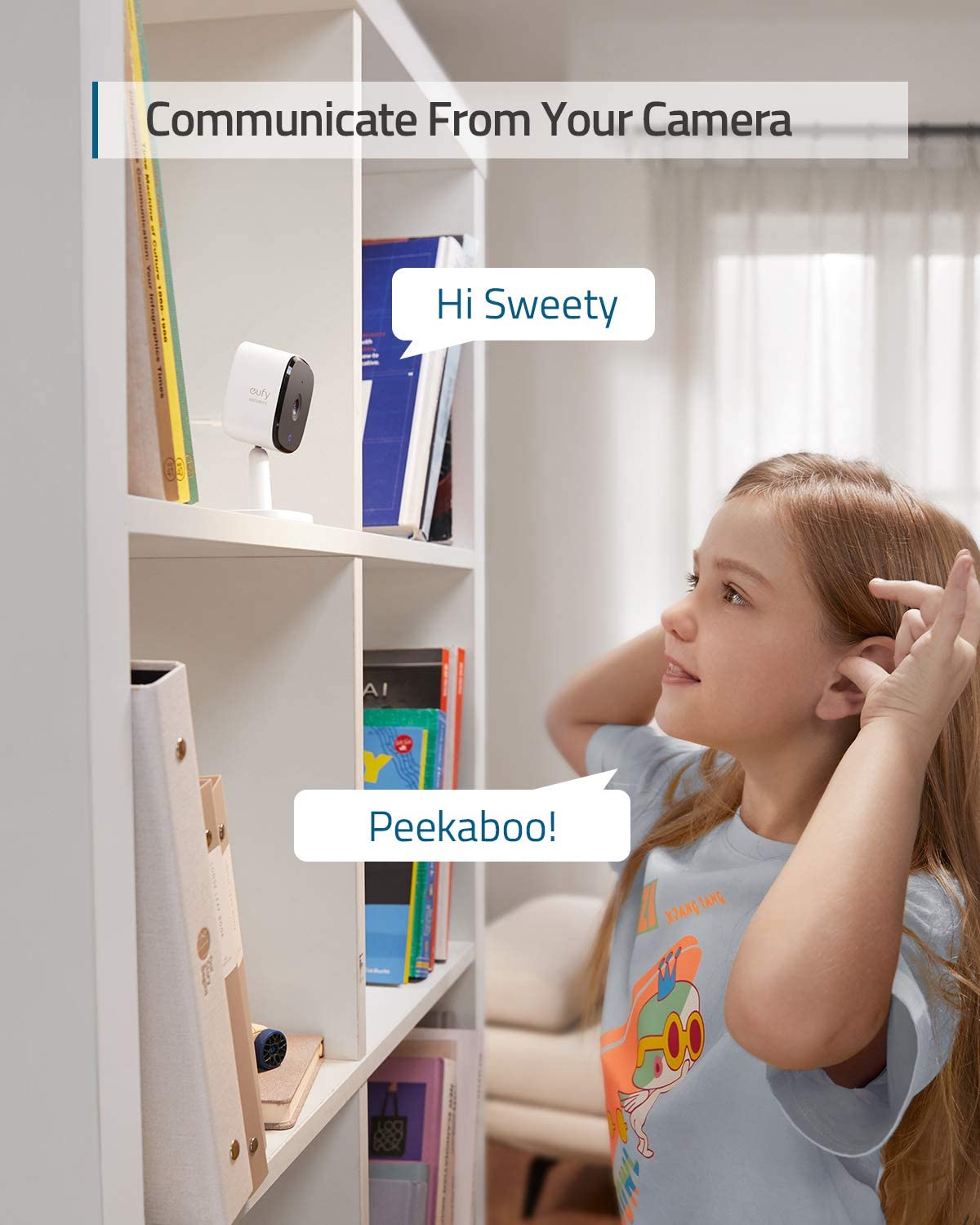 eufy Security 1080P Indoor Cam (2 Pack) , Plug-in Security Indoor Camera with Wi-Fi, Human and Pet AI, Works with Voice Assistants, Night Vision, Two-Way Audio, HomeBase Not Required.