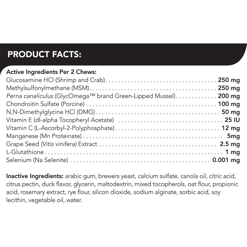 VetriScience Laboratories Composure Long Lasting, 90 Bite Sized Chews