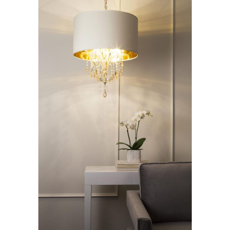 OK Lighting 25"H Amoruccio Ceiling Lamp