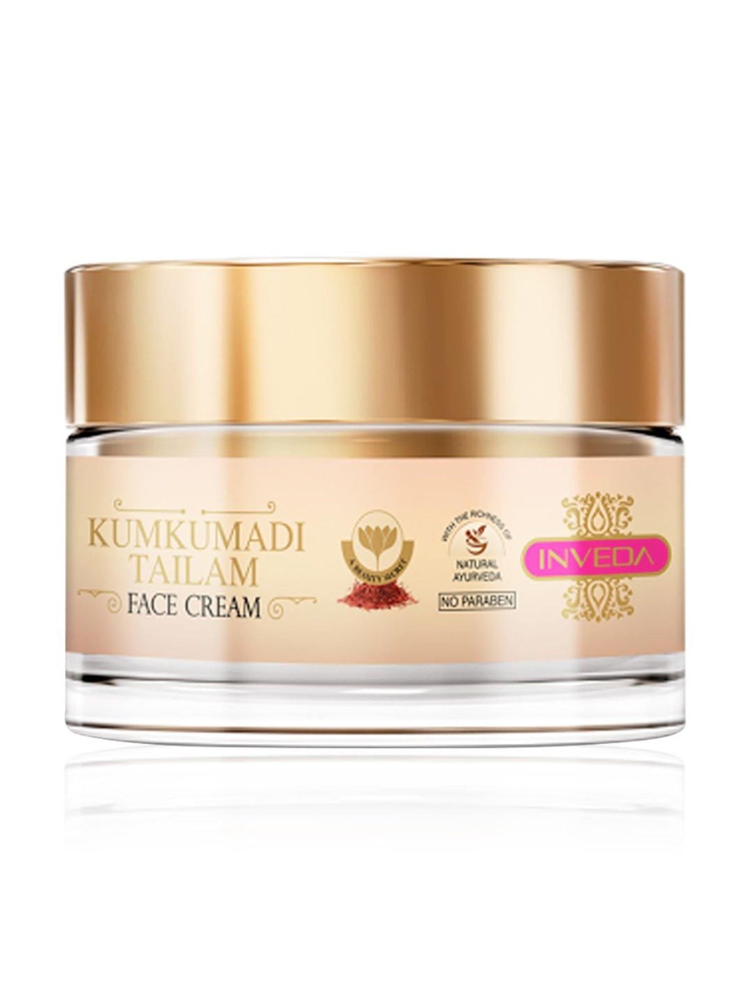 INVEDA Kumkumadi Tailam Face Cream - A Beauty Secret - 50 ml