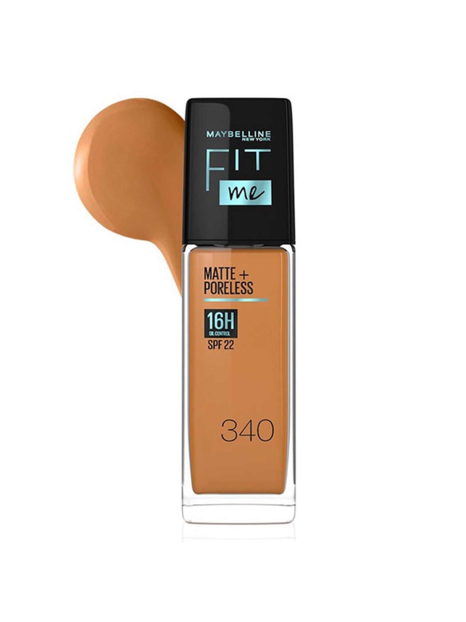Maybelline New York Fit Me Matte+Poreless Liquid Foundation 340 Cappuccino - 30 ml