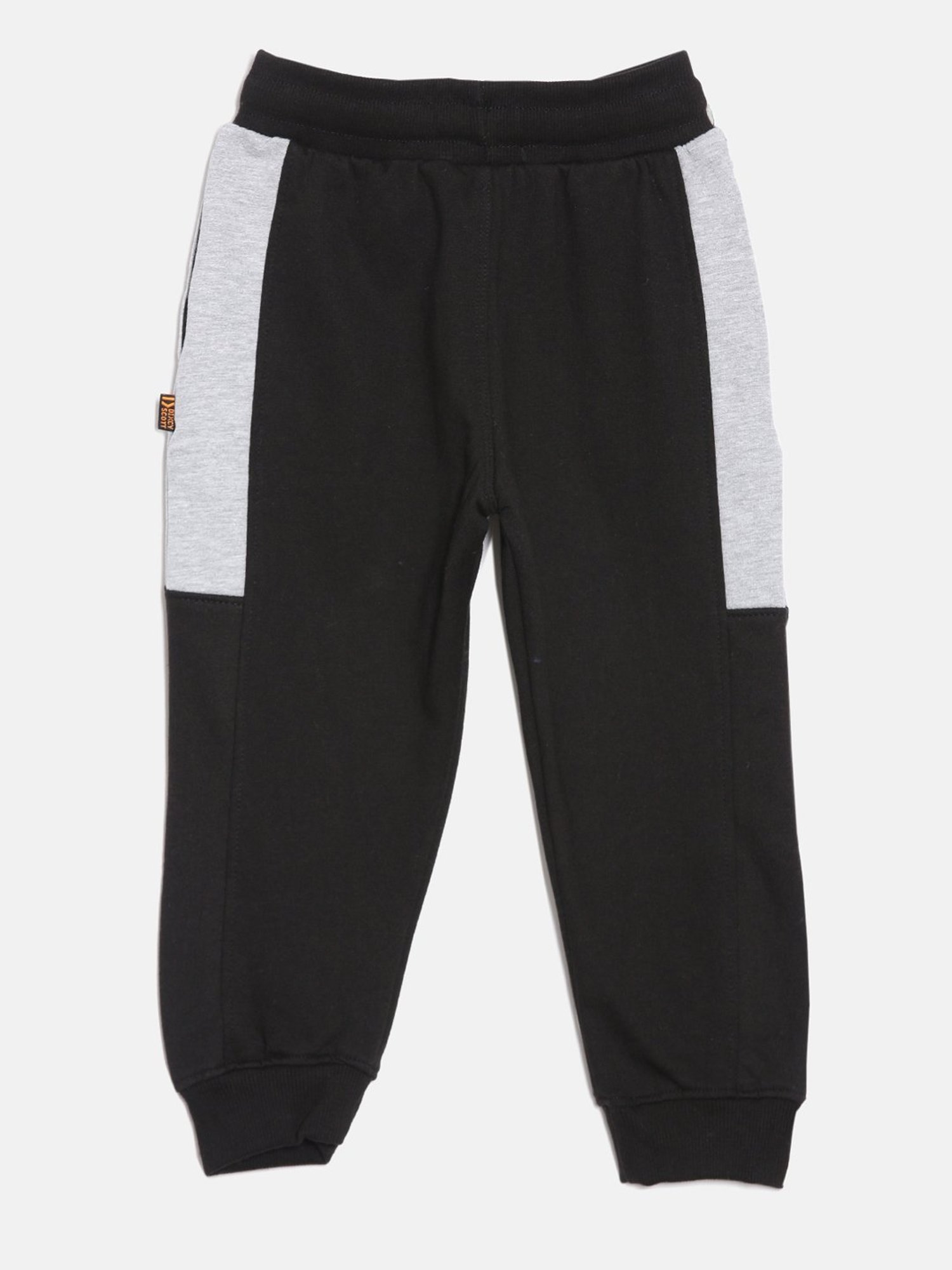 Dixcy Scott Originals Boys Black Solid Joggers
