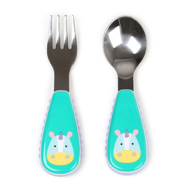 Skip Hop Zootensils Fork & Spoon - Unicorn