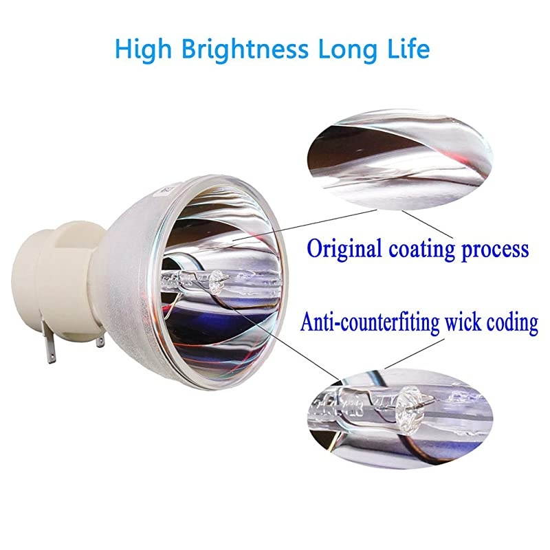 Projector Lamp Bare Bulb for BENQ W1080ST W1070 HT1075 for Osram PVIP 24008 E209n Replacement Lamp