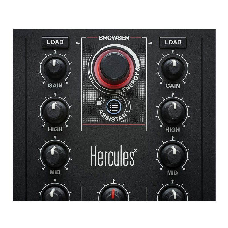 Hercules DJControl Inpulse 300 2-Channel USB Controller with Headphones Bundle
