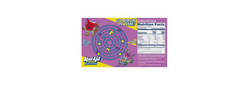 Kool-Aid Jammers Retro Purplesaurus Rex Juice Drink - 10pk/6 fl oz Pouches