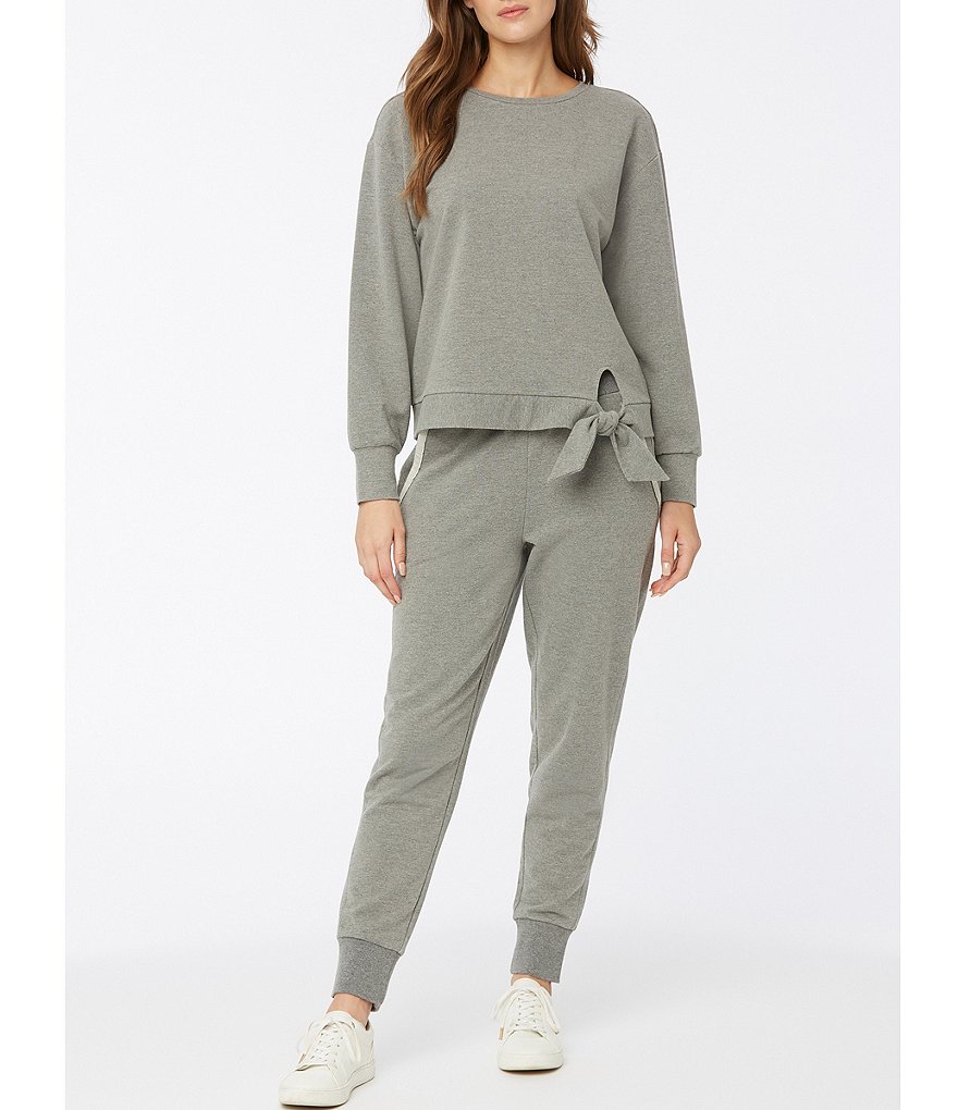 Marc New York Short Sleeve Tie-Dye Jewel Neck Tee