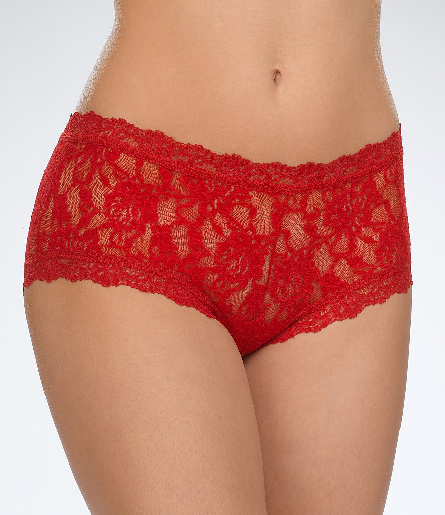 Hanky Panky Stretch Lace Boy Short Panty