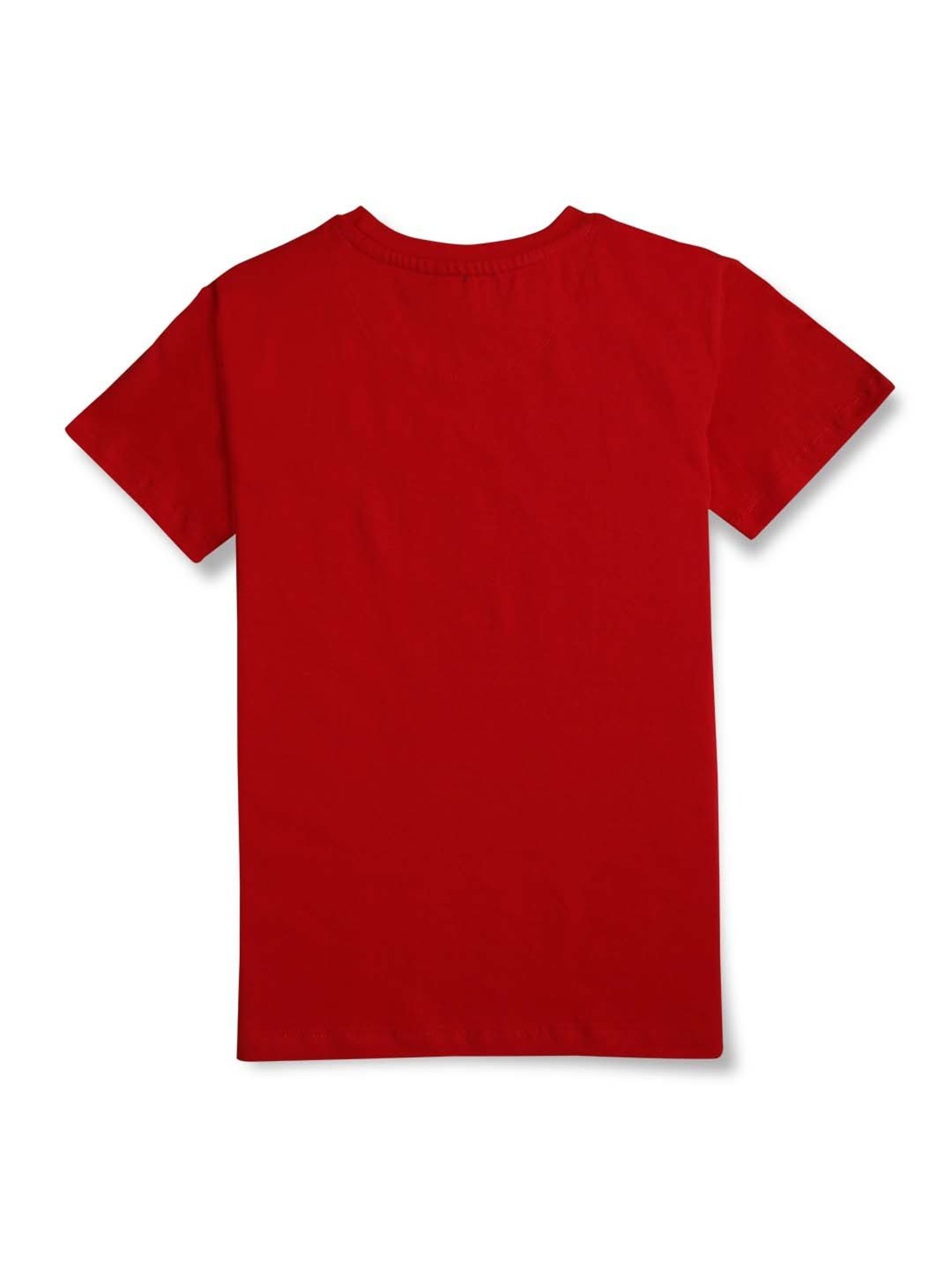 Pantaloons Junior Navy Cotton Printed T-Shirt