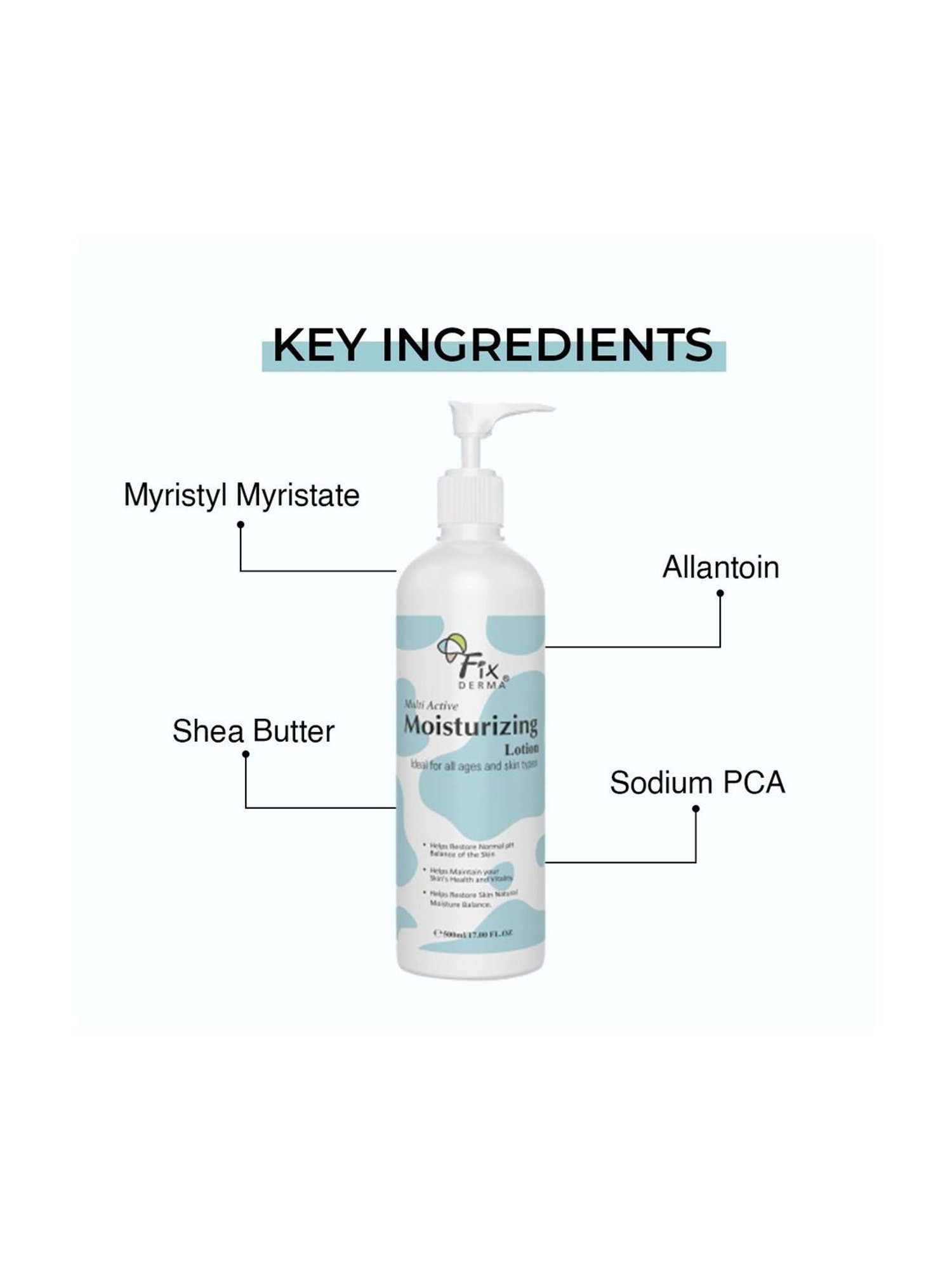 Fixderma Moisturising Lotion - 500 ml