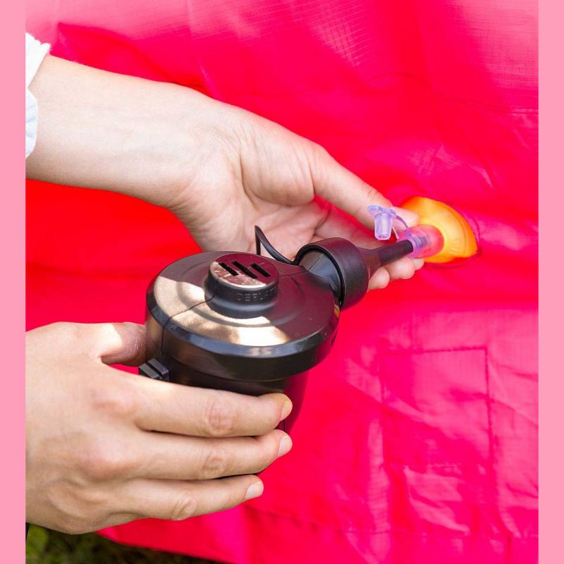 HearthSong Cozy Cushion Nest Swing for Kids and Adults with Inflatable Polyester-Covered Cushion, Holds up to 250 lbs.