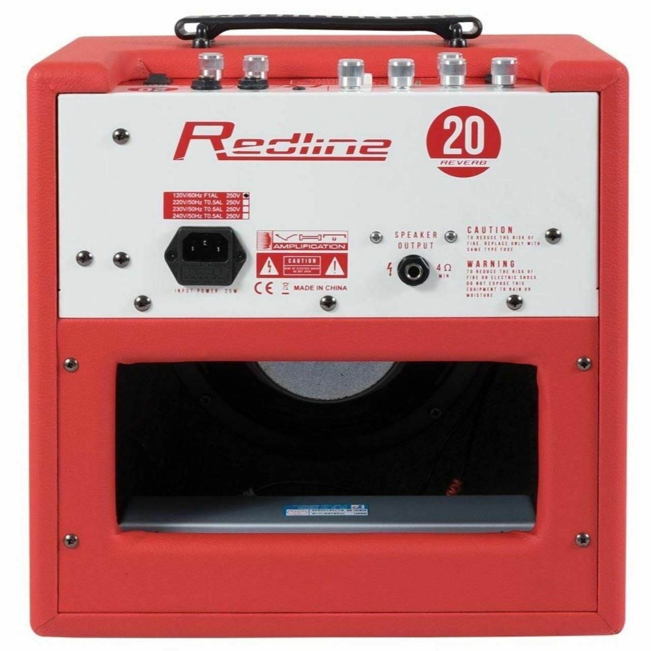 VHT AV-RL-20R Redline 20 Watt Combo Amplifier with Reverb, 8" Speaker