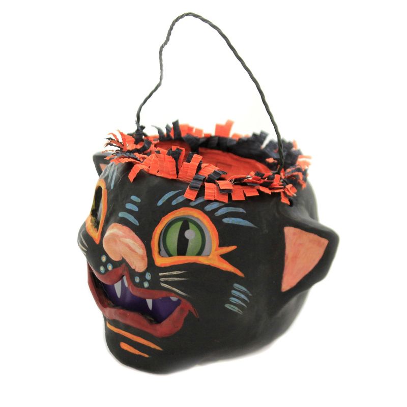 Jorge De Rojas 3.5" Tabby Bucket Halloween Glow  -  Decorative Figurines