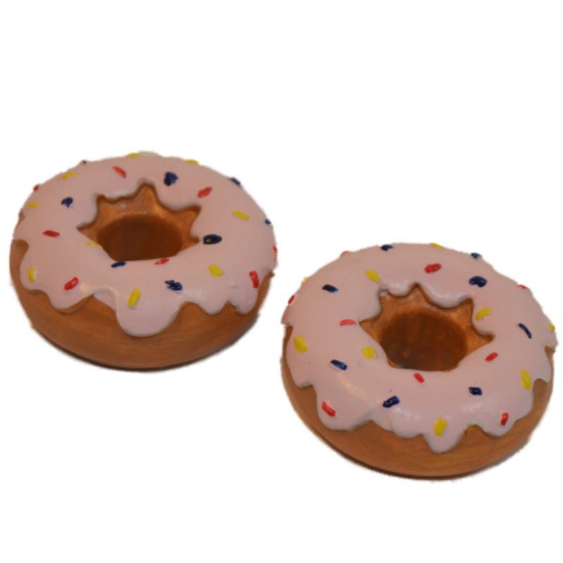 18" Doll Food Kitchen Accessories - 2pc Strawberry Doughnuts & Real Bakery Box
