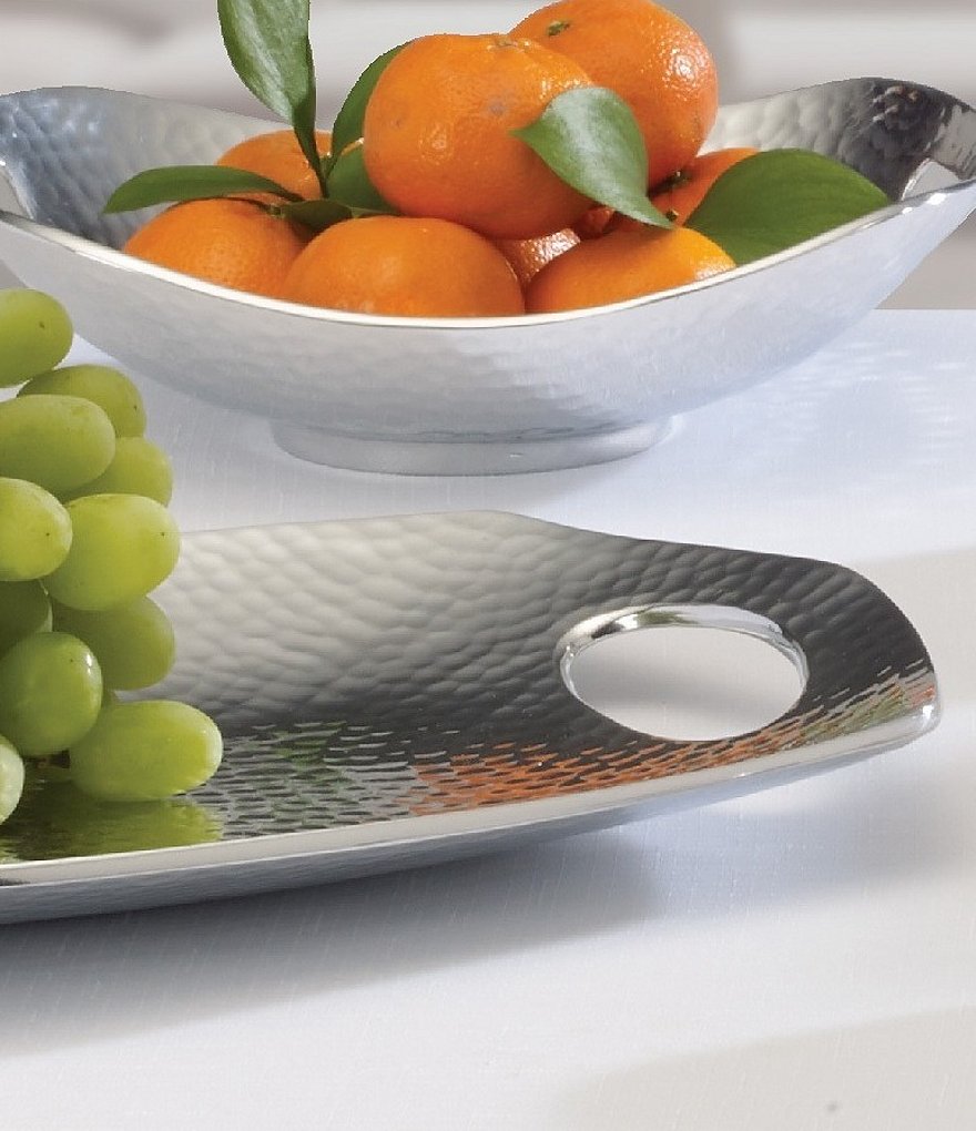 Towle Silversmiths Hammered Handled Bowl