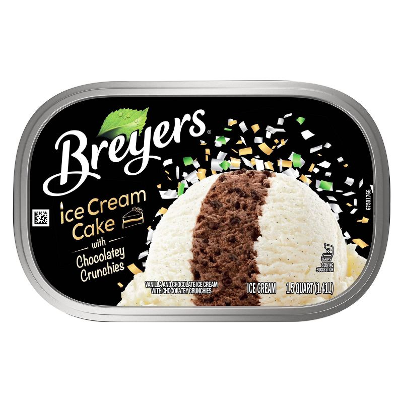 Breyers Ice Cream Cake with Chocolatey Crunchies Ice Cream - 48oz