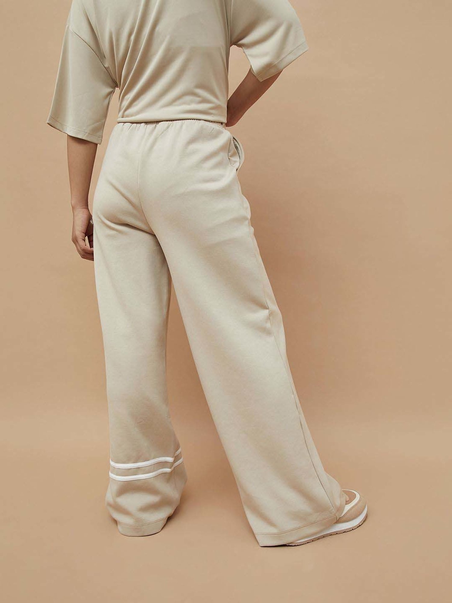 KENDALL + KYLIE Black Cotton Sports Tights